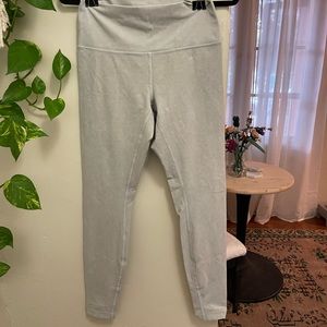 Lululemon light grey wash leggings